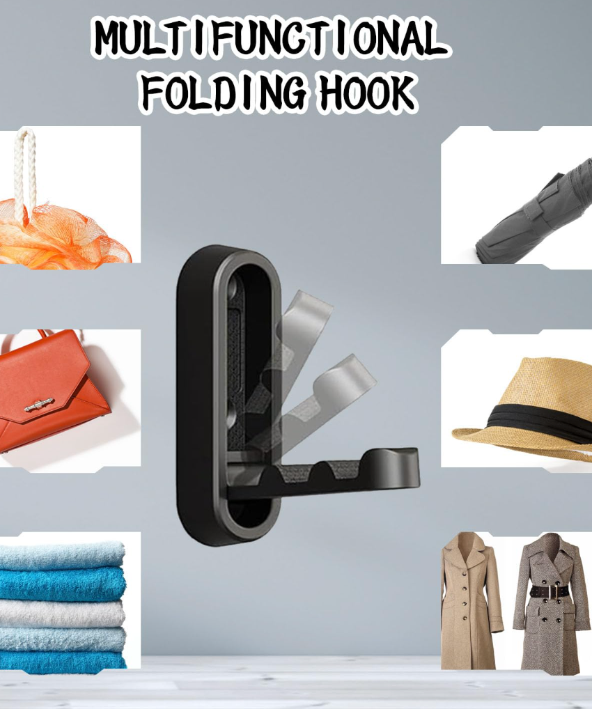 Wall Mounting Foldable Hanging Hook